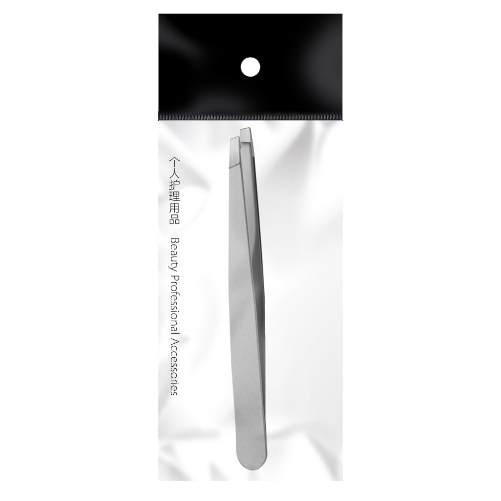 Premium Precision Slant-Tip Tweezers – High-Accuracy Hair Removal & Eyelash Application Tool