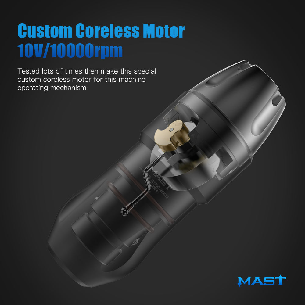 Mast Tour Pro PMU Tattoo Kit Rotary Machine Advanced Bundle 3.6mm Stroke WQ360