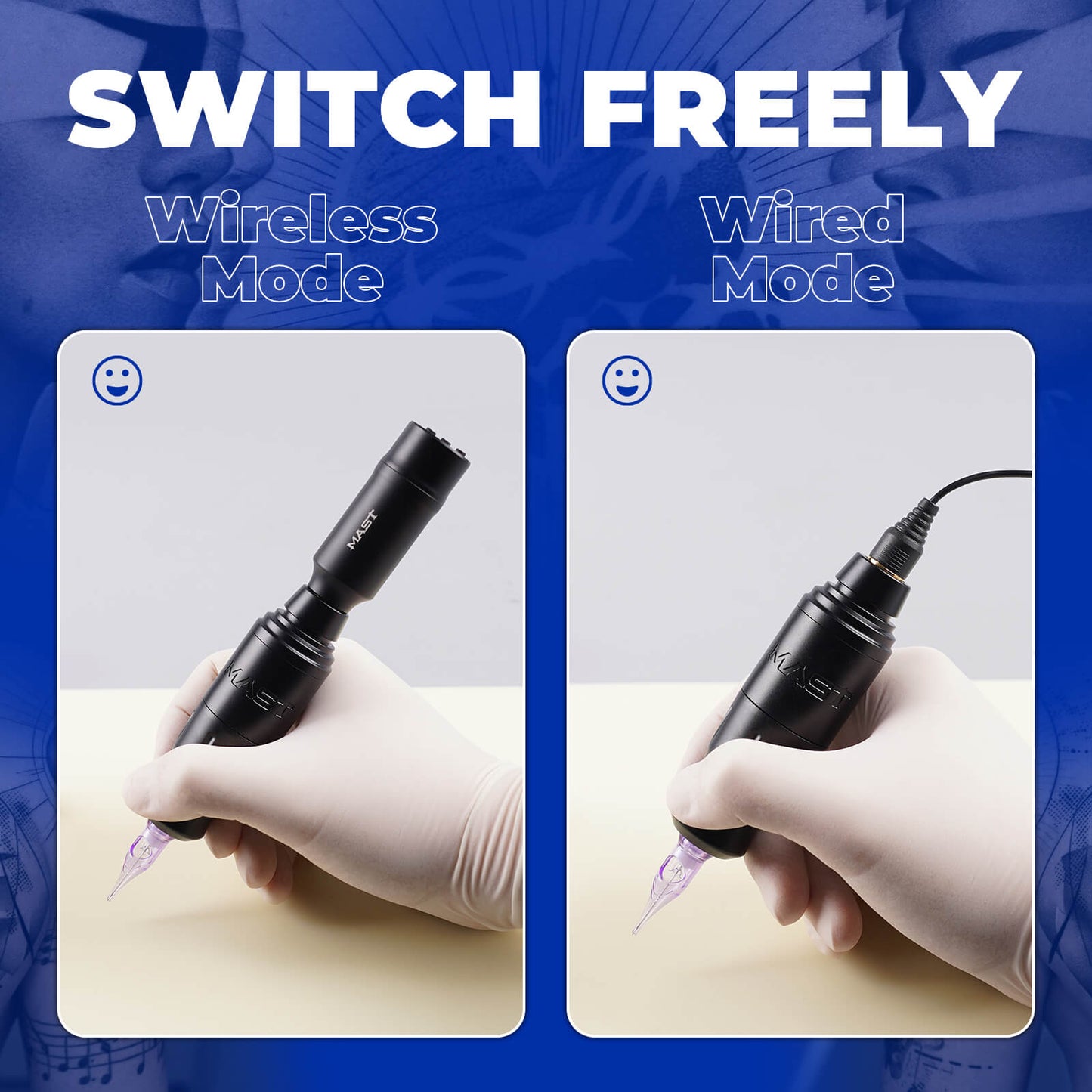 Mast Sensor 2 Tattoo Pen Machine with 3.5mm Stroke
