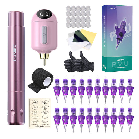 Mast Tour Air Wireless Tattoo Machine Kit Advanced Bundle - Free Shipping