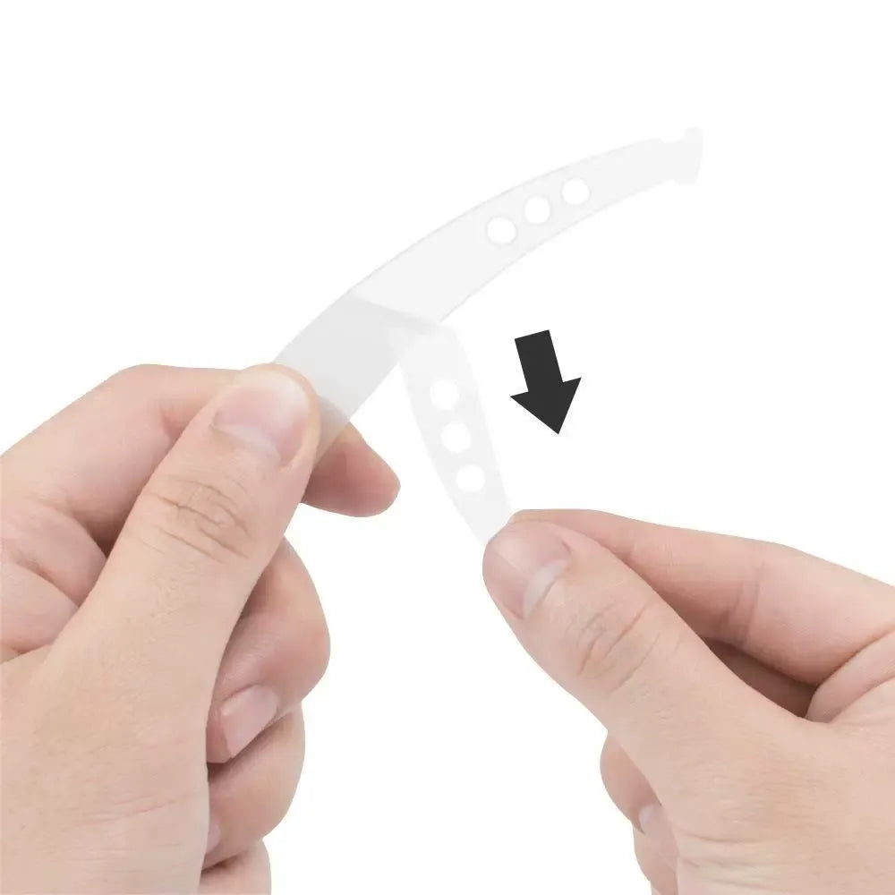 Transparent Acrylic Eyebrow Mapping Ruler – Professional Symmetry Tool for PMU Artists