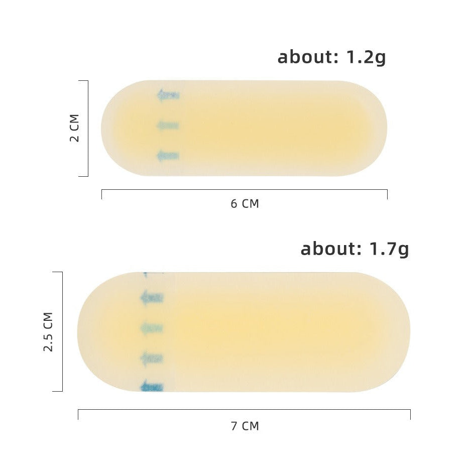 Transparent Eyebrow Fixing Stickers – For PMU Training & Makeup Styling