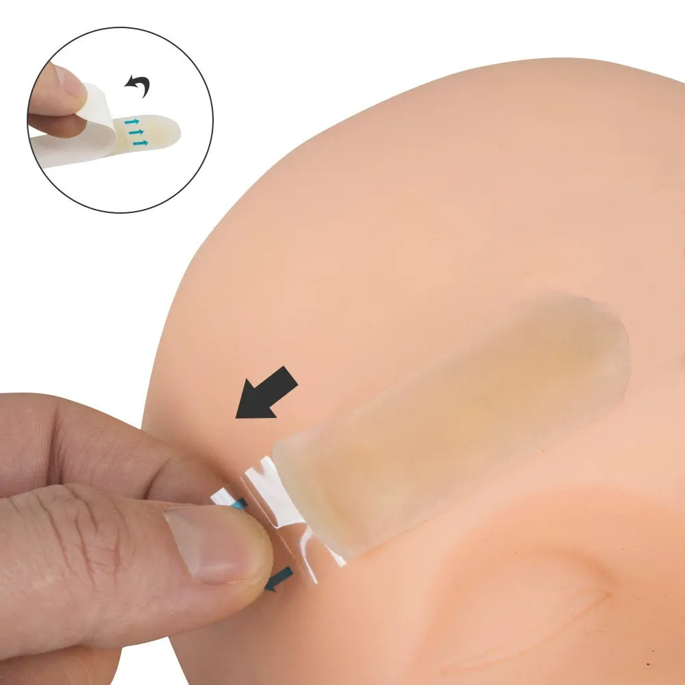 Transparent Eyebrow Fixing Stickers – For PMU Training & Makeup Styling