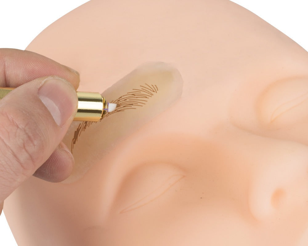 Transparent Eyebrow Fixing Stickers – For PMU Training & Makeup Styling