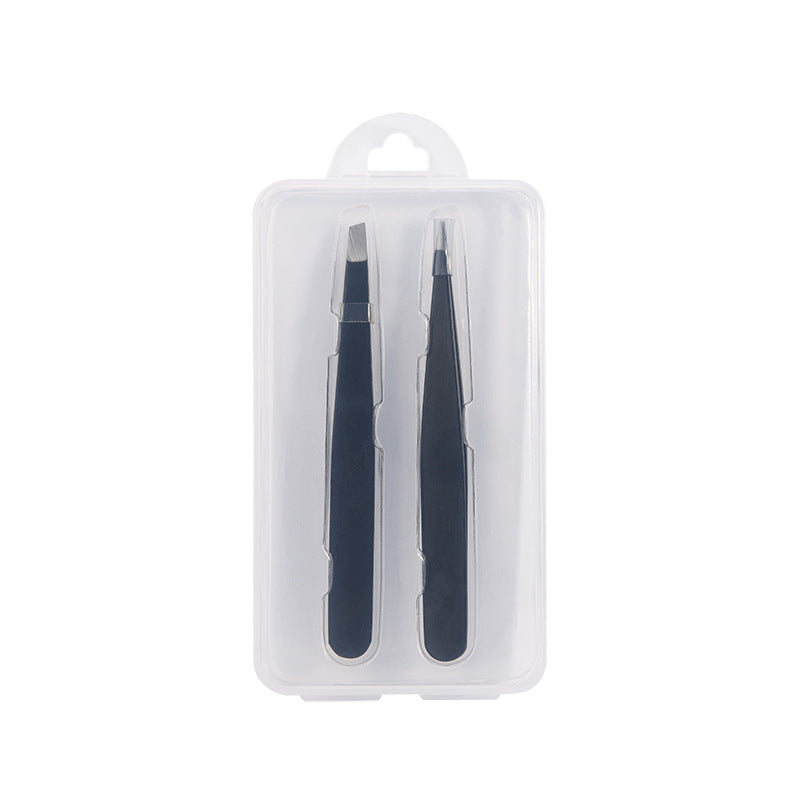 Premium Stainless Steel Tweezer Set – Precision Beauty Tool for Eyebrow Grooming & Facial Care
