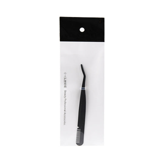 Multifunktionale Wimpern- und Augenbrauenpinzette mit Kamm – Präzises Beauty-Tool zum Auftragen und Pflegen der Wimpern