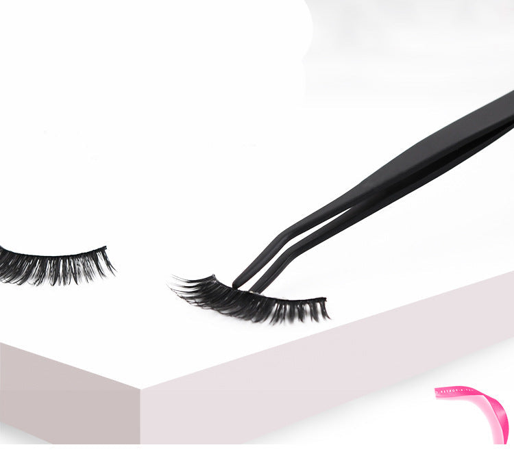 Multi-Functional Eyelash & Eyebrow Tweezers with Comb – Precision Beauty Tool for Lash Application & Grooming