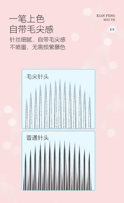 XF Upgrade Silicone U14 Special PMU Needle - 10PCS/Box (For Use Only with XF Machines – Not Compatible with Other Devices)