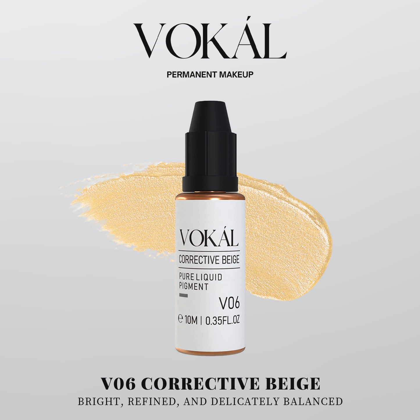 VOKÁL™ V06 Corrective Beige – Water-Based Pigment (10ml)