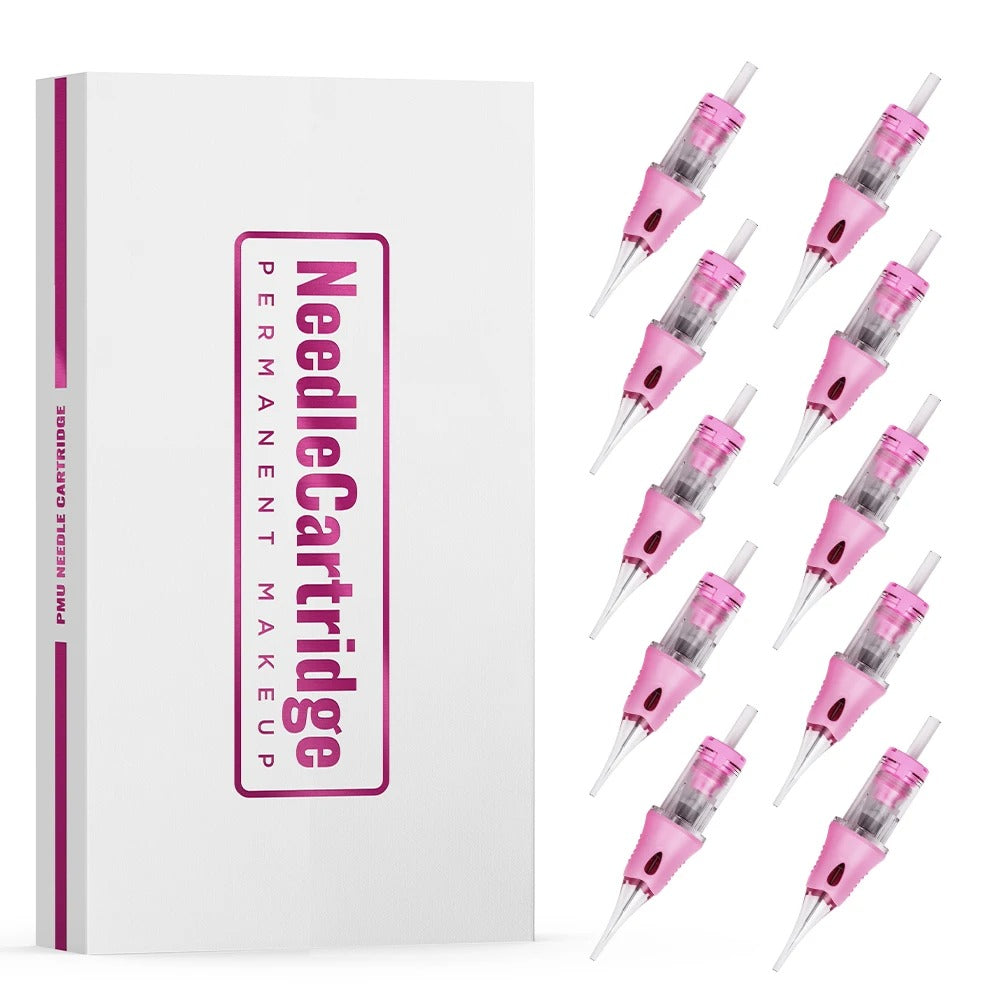 V6 Universal Needle Cartridge β Integrated Pink Silicone Design - 10PCS/BOX