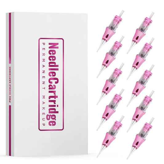 V6 Universal Needle Cartridge – Integrated Pink Silicone Design - 10PCS/BOX