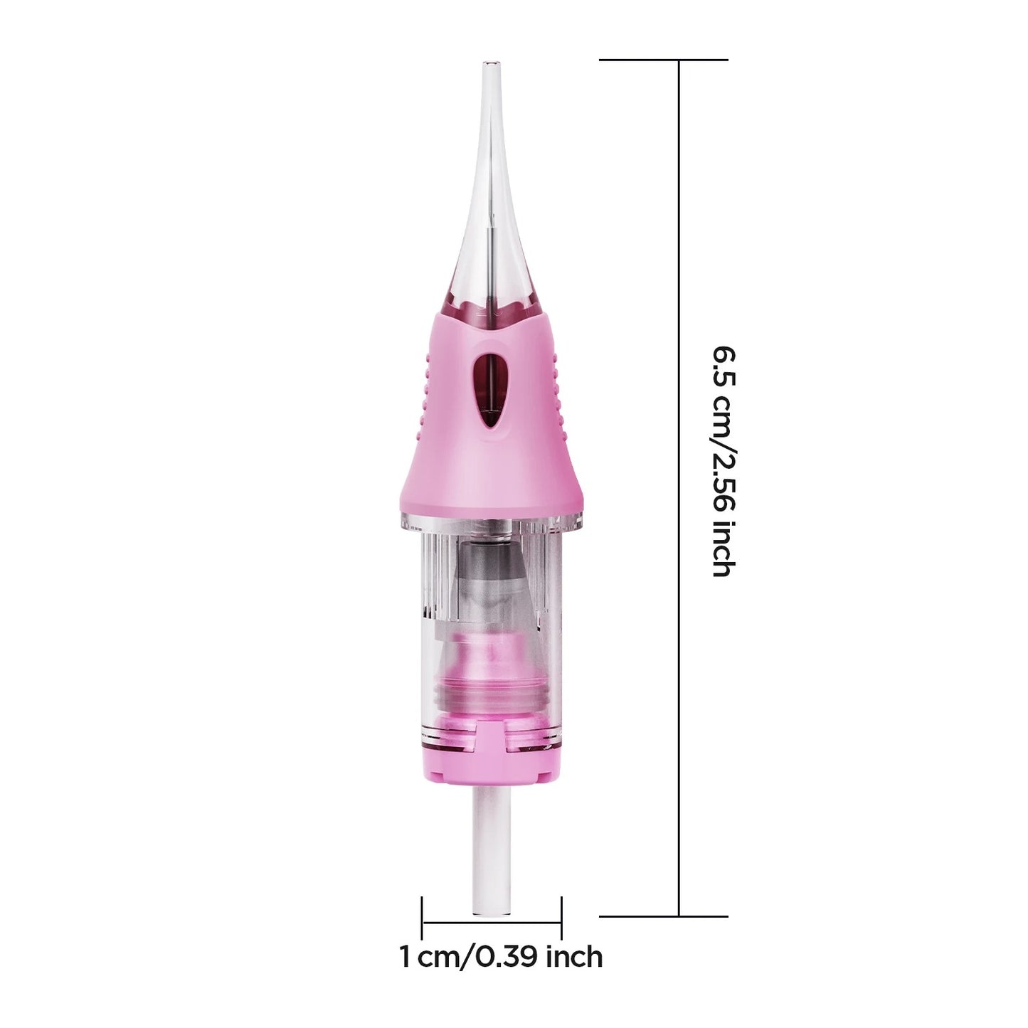 V6 Universal Needle Cartridge β Integrated Pink Silicone Design - 10PCS/BOX
