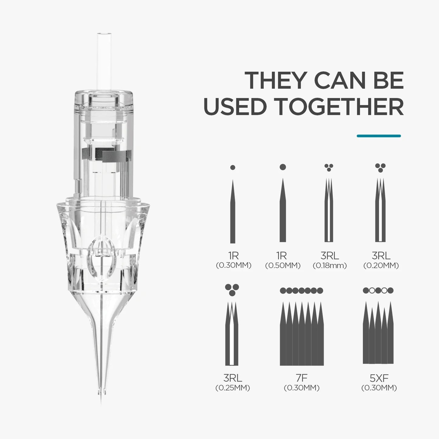 V6 Universal Needle Cartridge – Standard Model - 10PCS/BOX