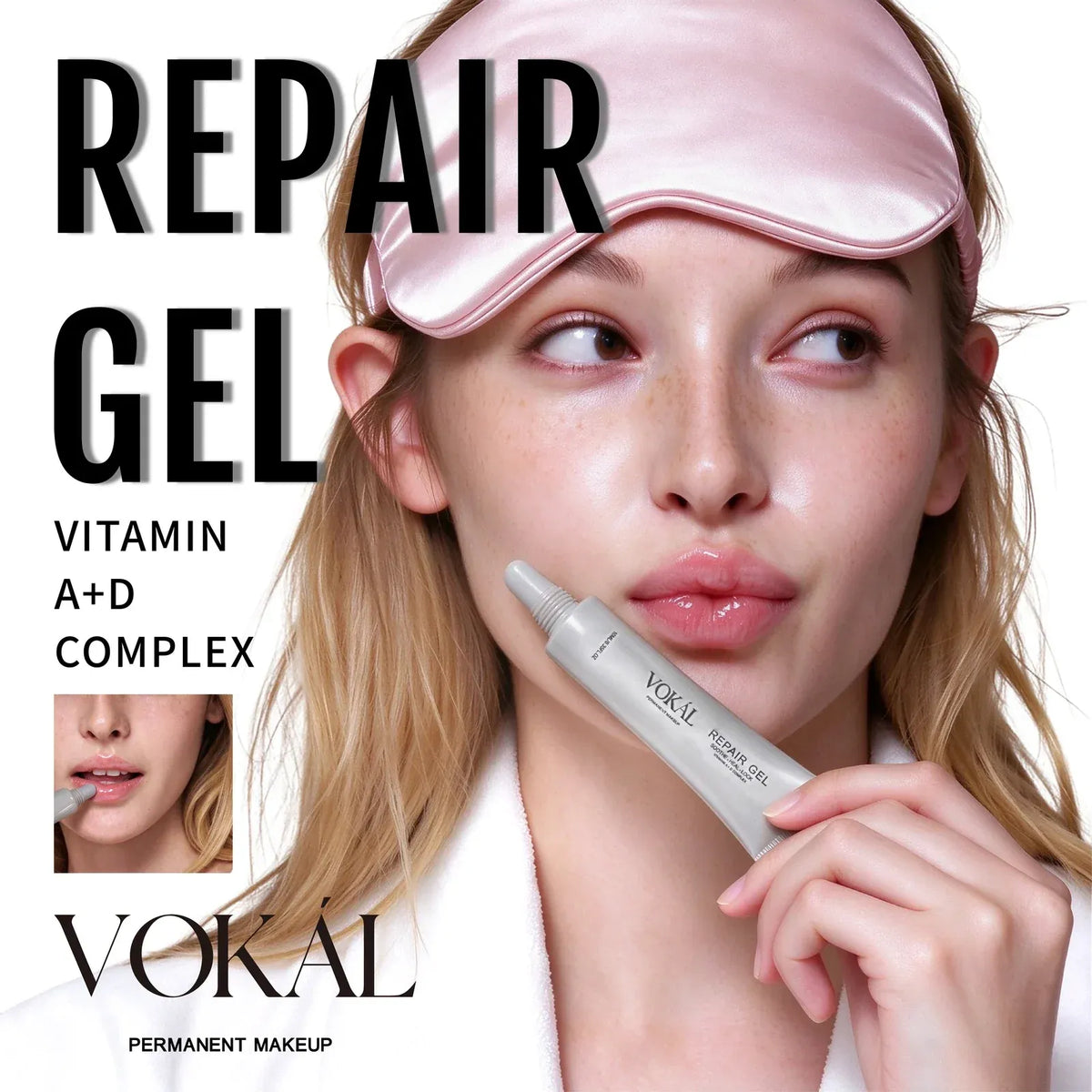VOKÁL Repair Gel – Vitamin A + D Complex PMU Aftercare