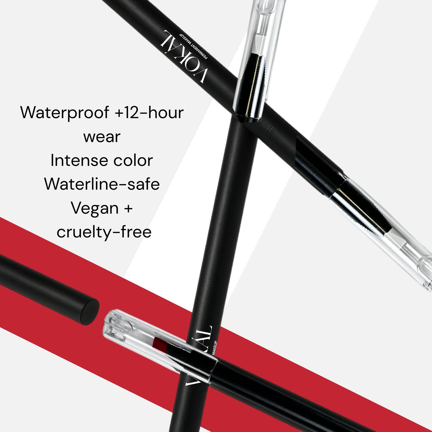 VOKÁL™ Eyebrow Mapping Pencil — Precision for Professional Artists