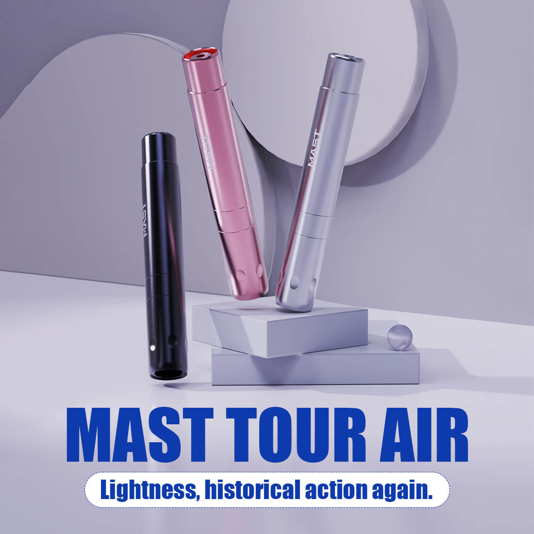 Mast Tour Air Wireless Tattoo Machine Kit Advanced Bundle - Free Shipping