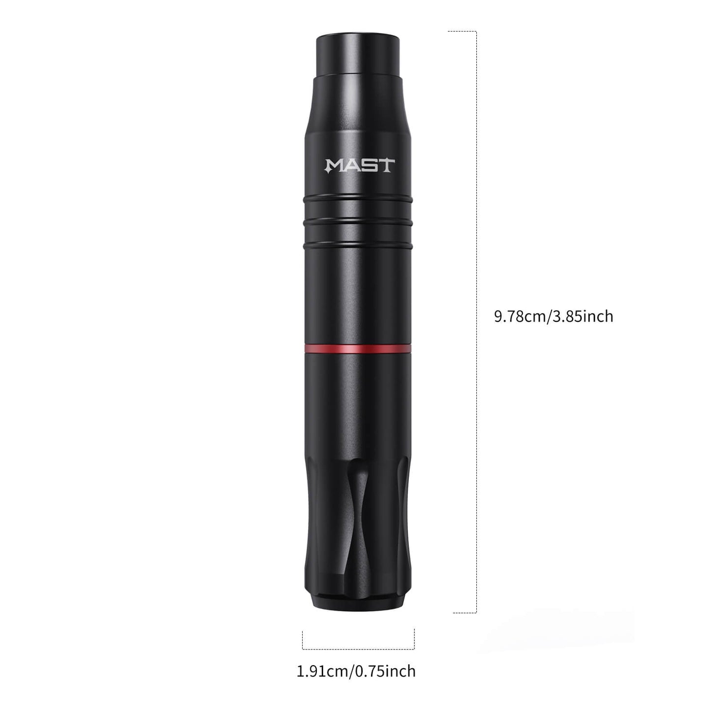 Máquina de pluma de tatuaje PMU inalámbrica Mast Tour 2 con carrera de 2,8 mm