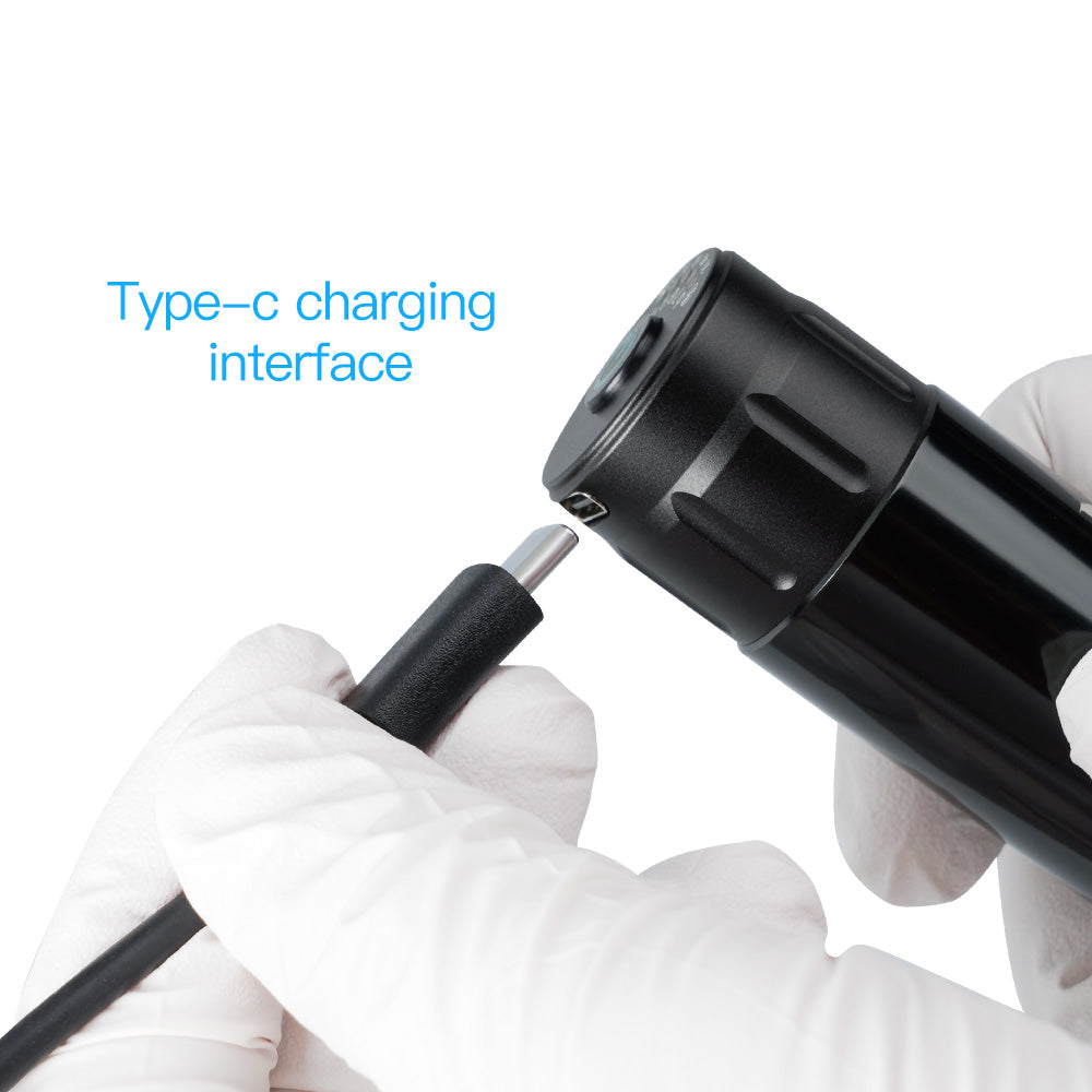 Mast Wireless PMU Tattoo Batterie-Netzteil mit RCA-Anschluss
