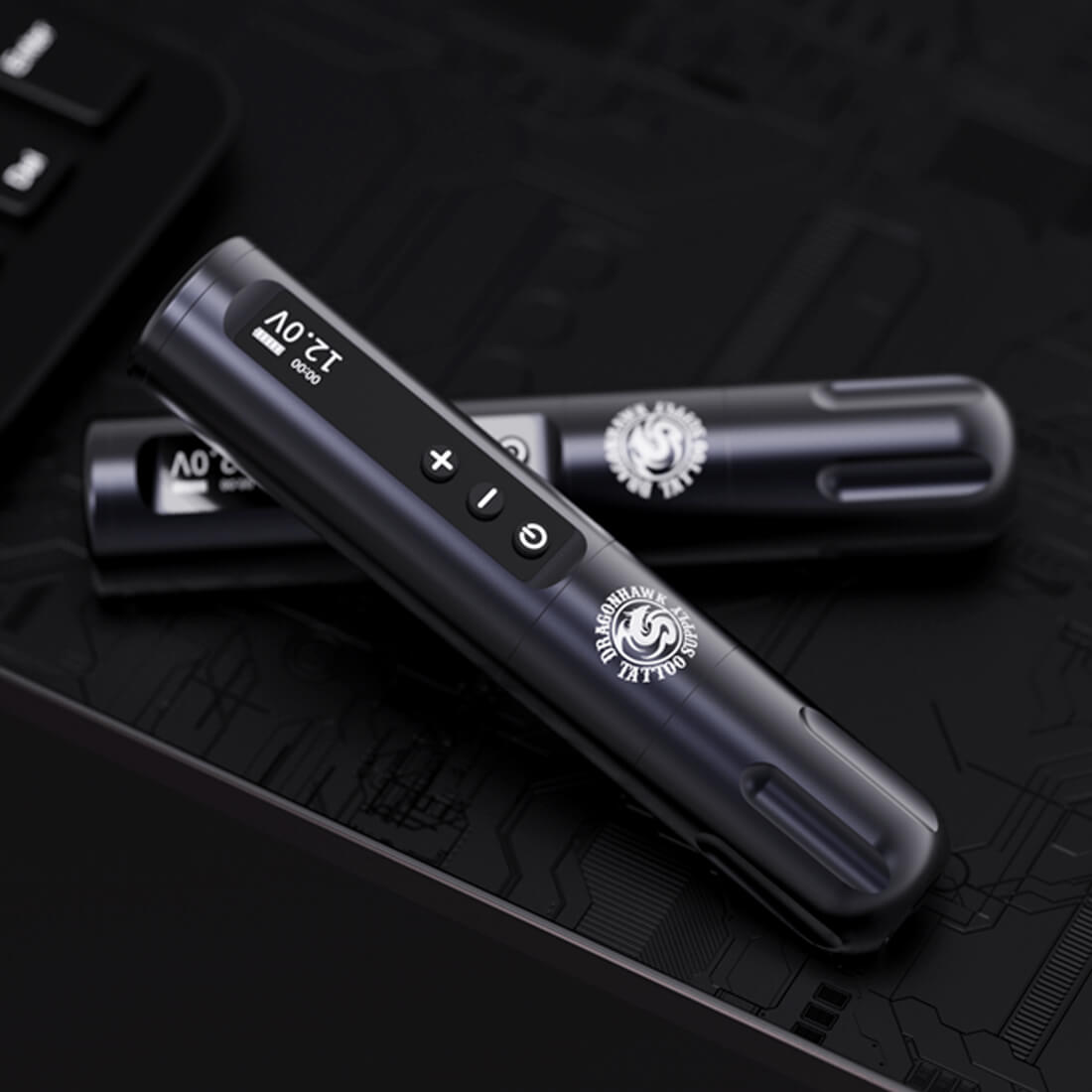 Dragonhawk X9 Kabellose Tattoo-Stiftmaschine mit 3,5 mm Hub und bürstenlosem Mcore-Motor – Kostenloser Versand