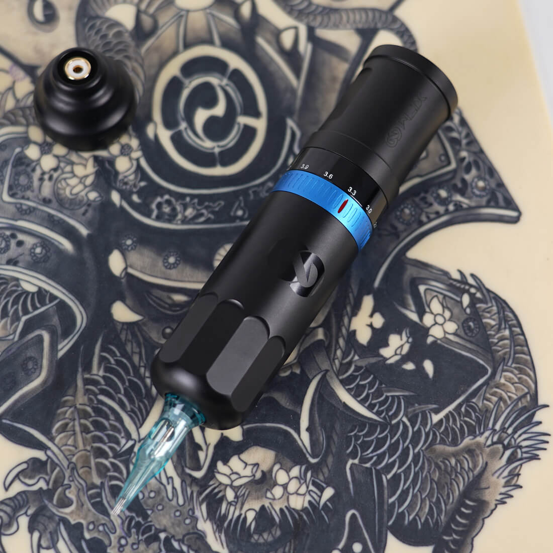 WJX W3 Wireless PMU Tattoo Pen Machine 2.4-4.2MM Strokes Fast Charging