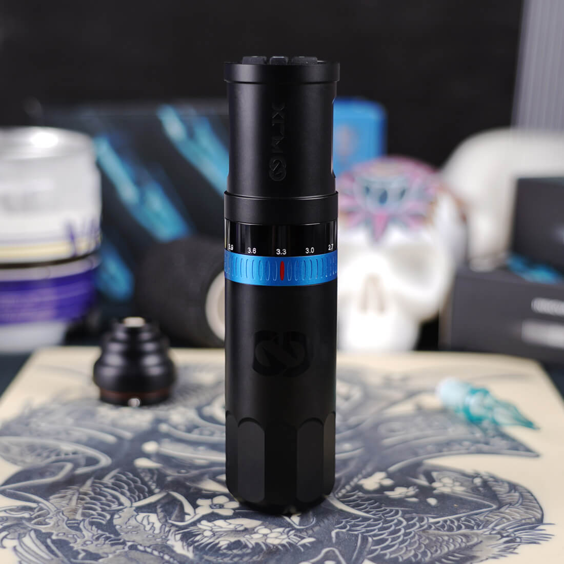 WJX W3 Wireless PMU Tattoo Pen Machine 2.4-4.2MM Strokes Fast Charging