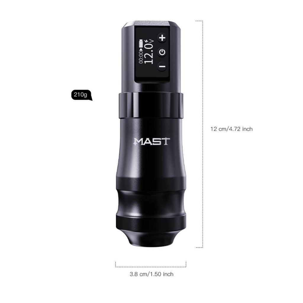 Mast Mini Wireless Tattoo Machine Professional Bundle - Free Shipping