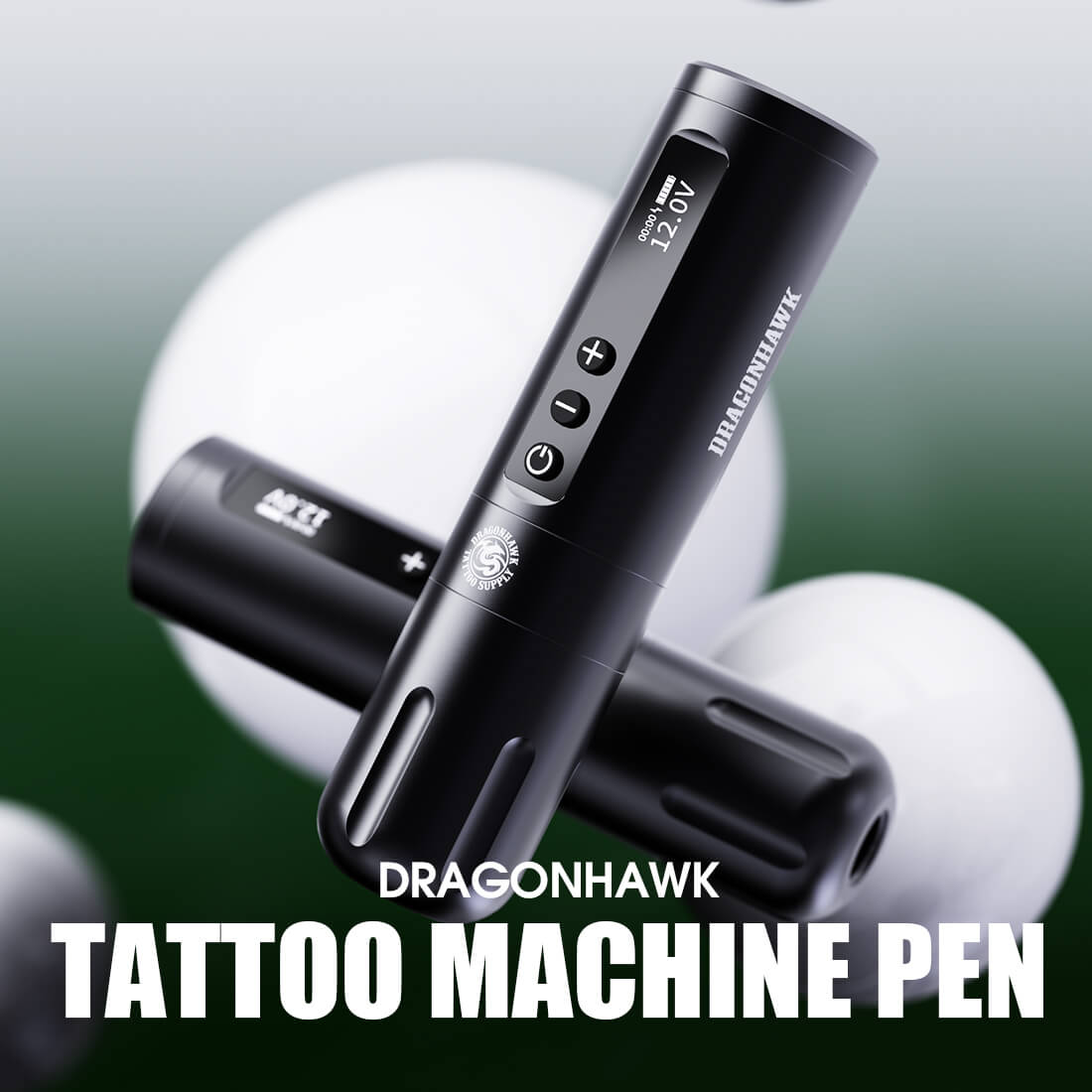 Dragonhawk X10 Wireless PMU Tattoo Pen Machine with 3.5MM Stroke and Brushless Motor – Free Shipping
