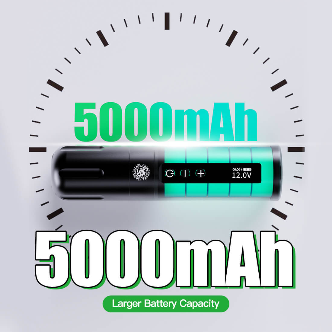 Dragonhawk X10 Wireless PMU Tattoo Pen Machine with 3.5MM Stroke and Brushless Motor – Free Shipping