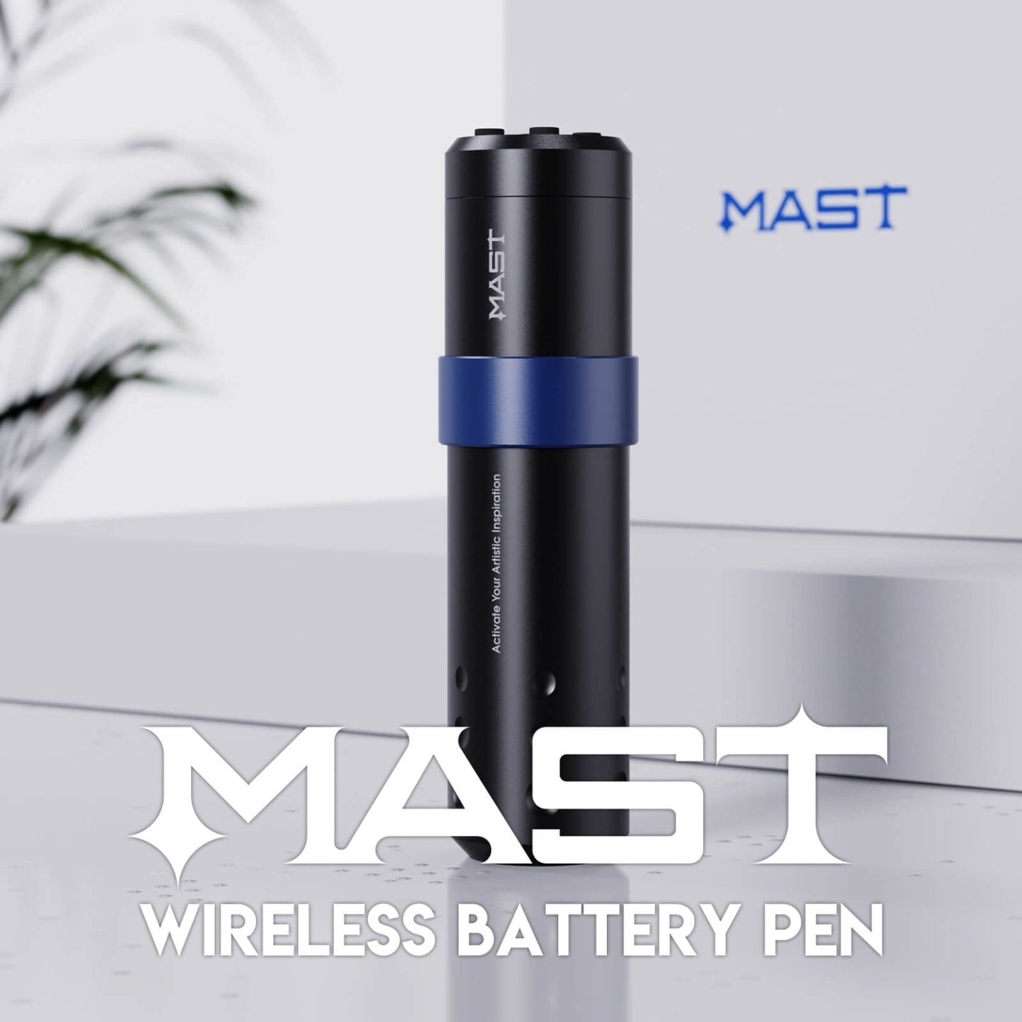 Mast A3 Wireless PMU Tattoo Pen Machine with 3.5MM Stroke - Free Shipping
