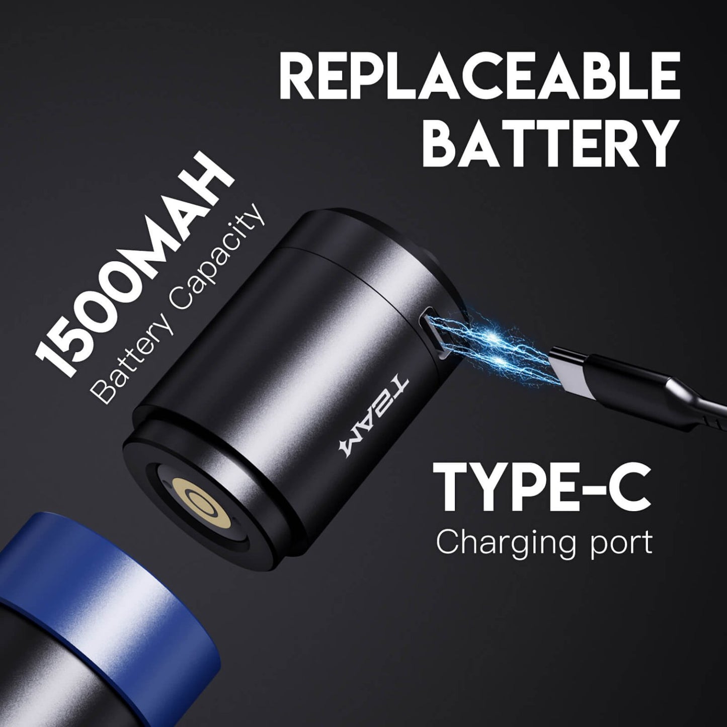 Mast A3 Wireless PMU Tattoo Pen Machine with 3.5MM Stroke - Free Shipping