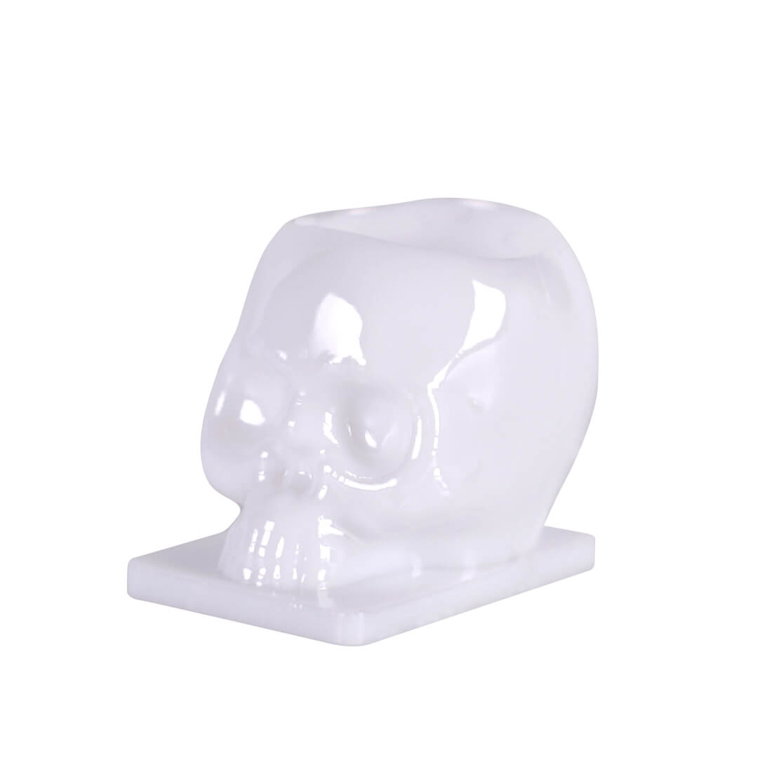 Tattoo Skull Ink Cup Pigment Cup with Base - 50PCS