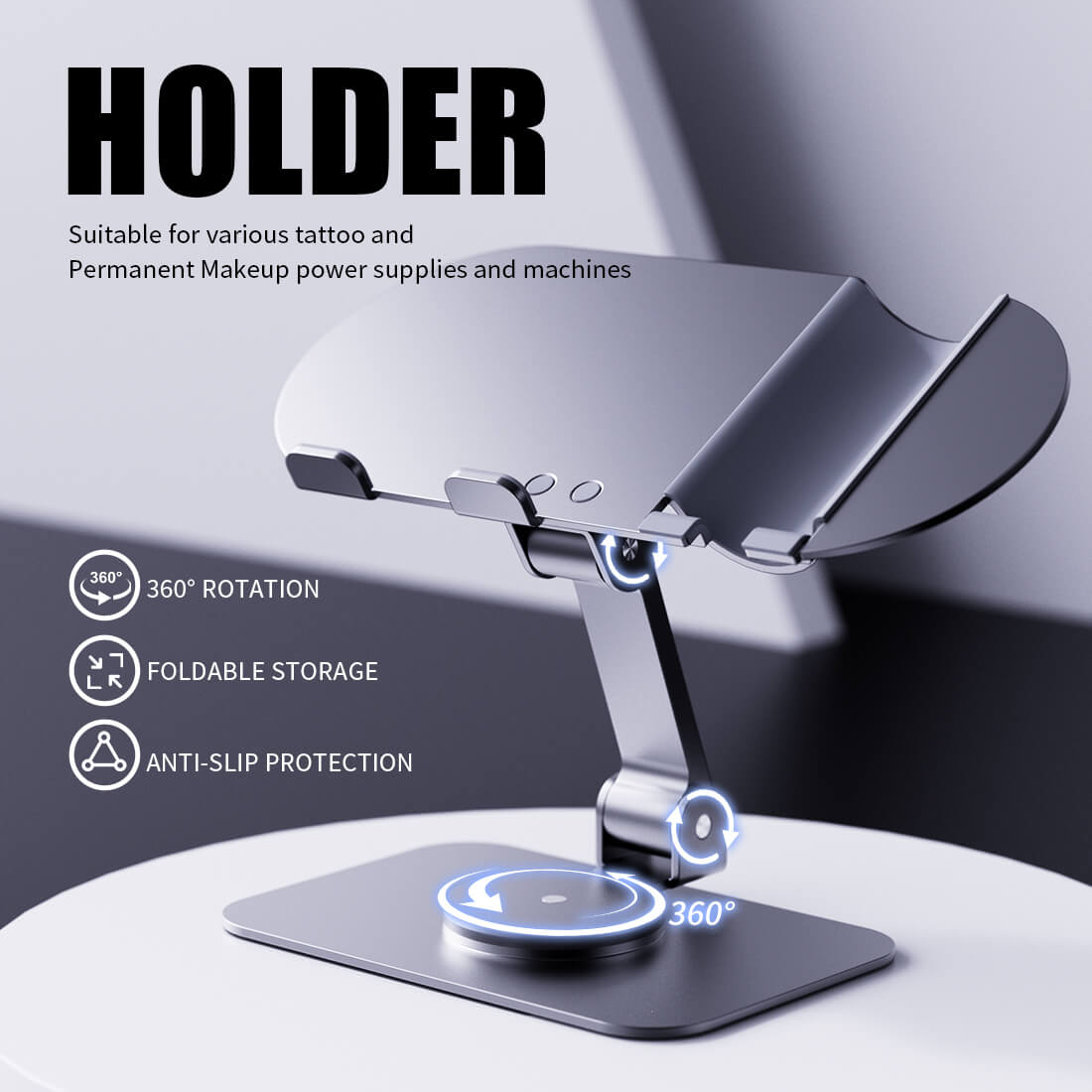 Multifunctional Tattoo Pen Stand Holder Power Supply Support Holder
