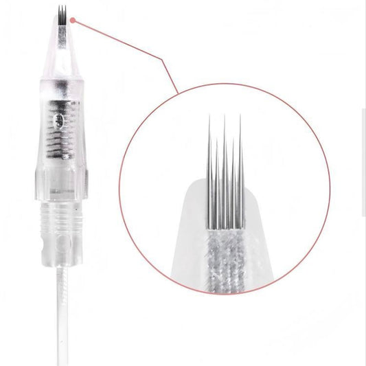 XF 3E Sponge Fork Needle · 0.3mm Staggered Configuration - 10PCS/Box