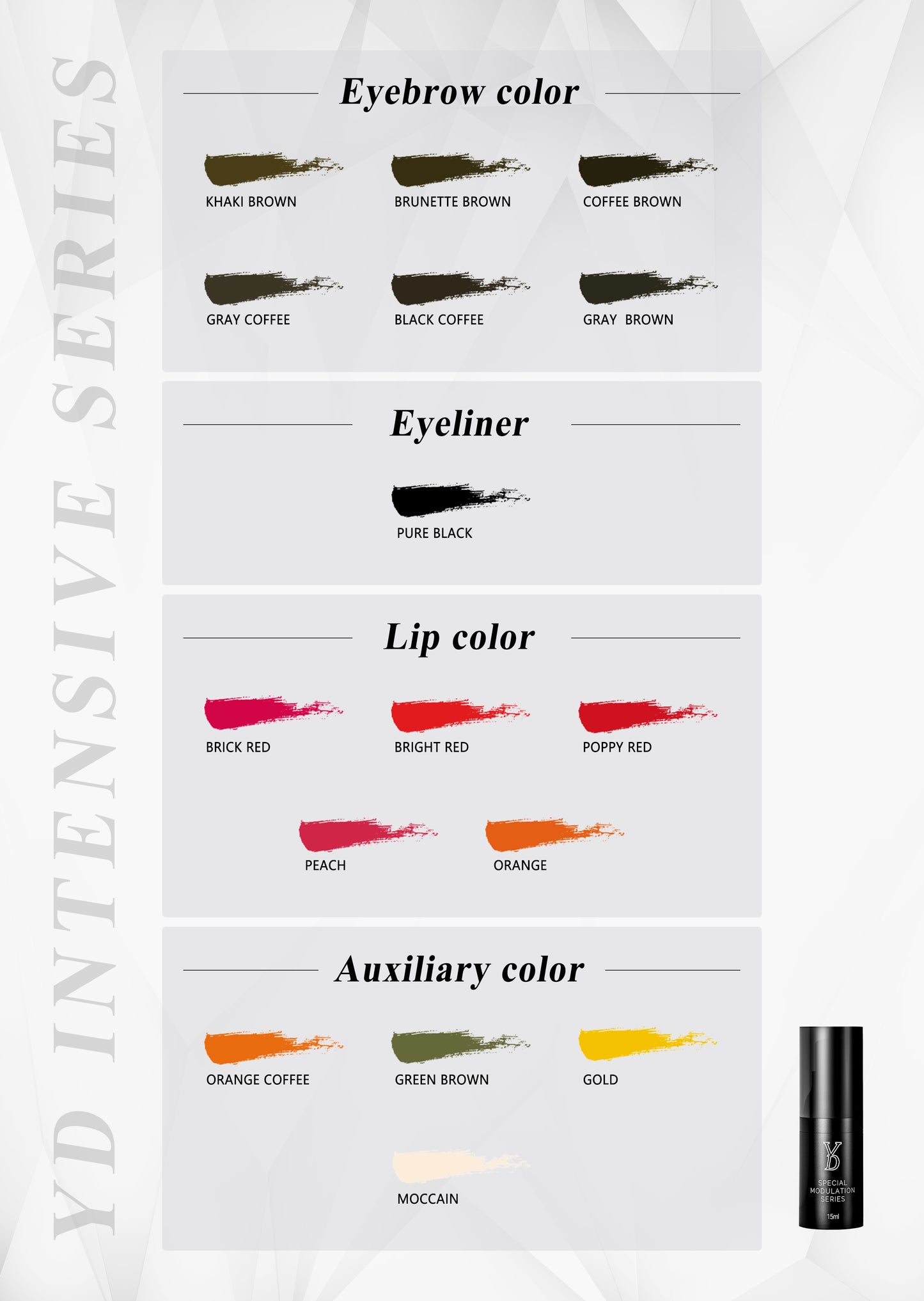 YD Intensive Pigments - 15ml/Bottle