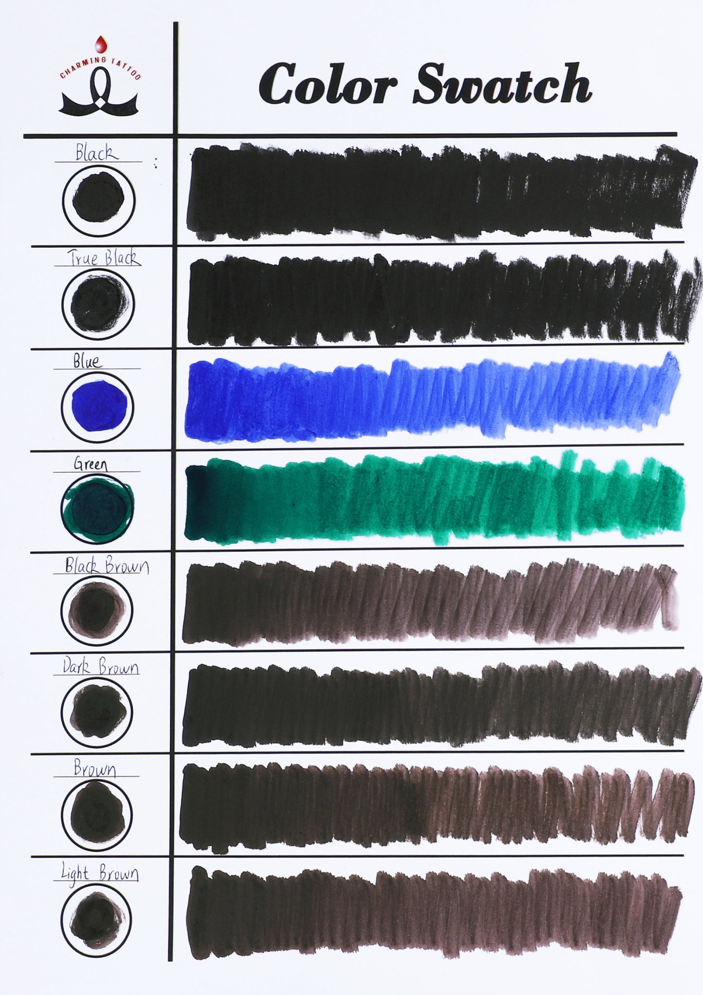 YD PMU Organic Liquid Pigment 12ML Black Cap