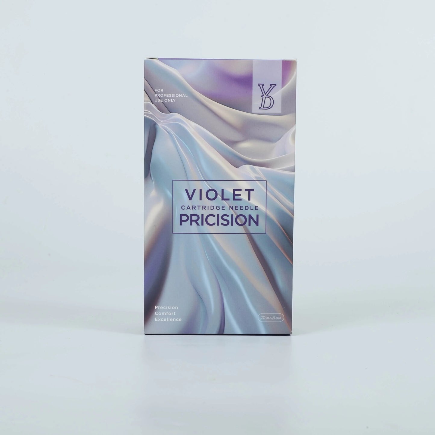 YD Violet Precision Universal PMU Cartridge Needles – 20 Pieces/Box