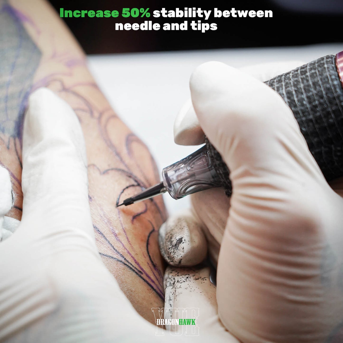 Dragonhawk Yue Tattoo-Kartuschennadeln – Schachtel mit 20 Stück