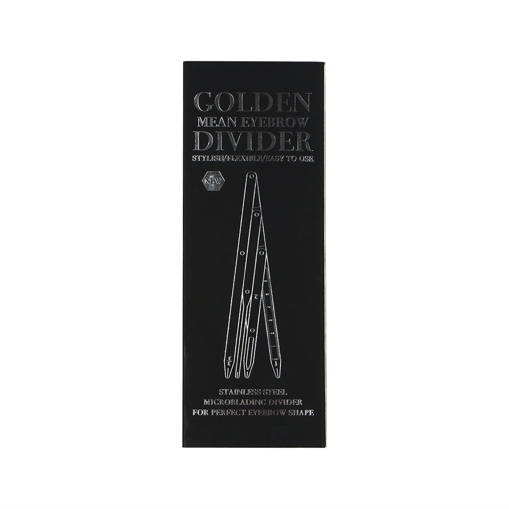 Permanent Makeup 4 Prong Stainless Steel Golden Mean Calipers