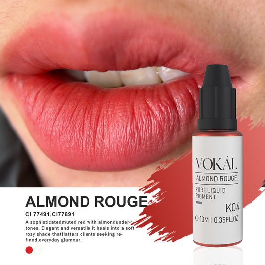 VOKÁL™ K04 Almond Rouge – Water-Based Lip Pigment (10ml)