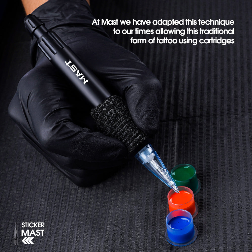 Herramienta para tatuajes con cartuchos PMU Mast Sticker