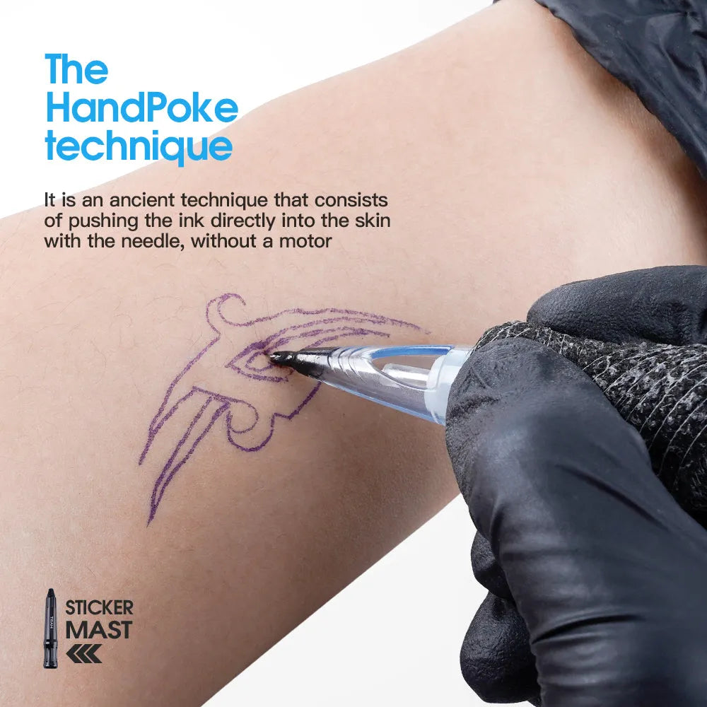 Herramienta para tatuajes con cartuchos PMU Mast Sticker