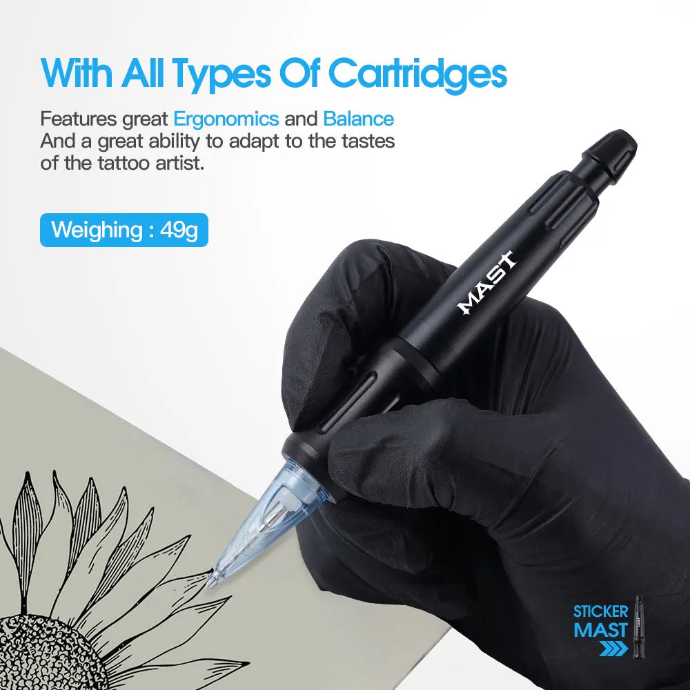 Herramienta para tatuajes con cartuchos PMU Mast Sticker