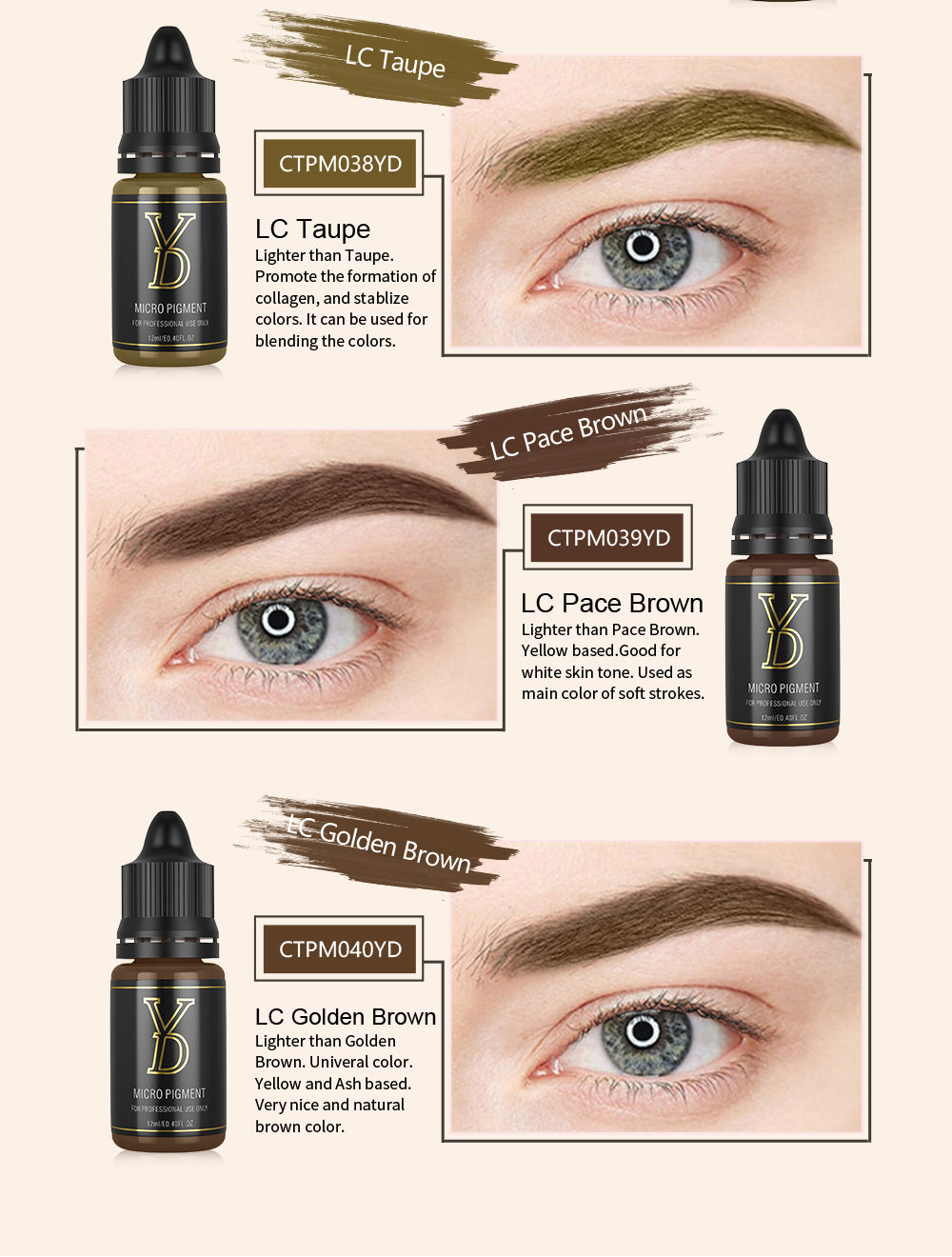 Taupe - Pigmento orgánico YD