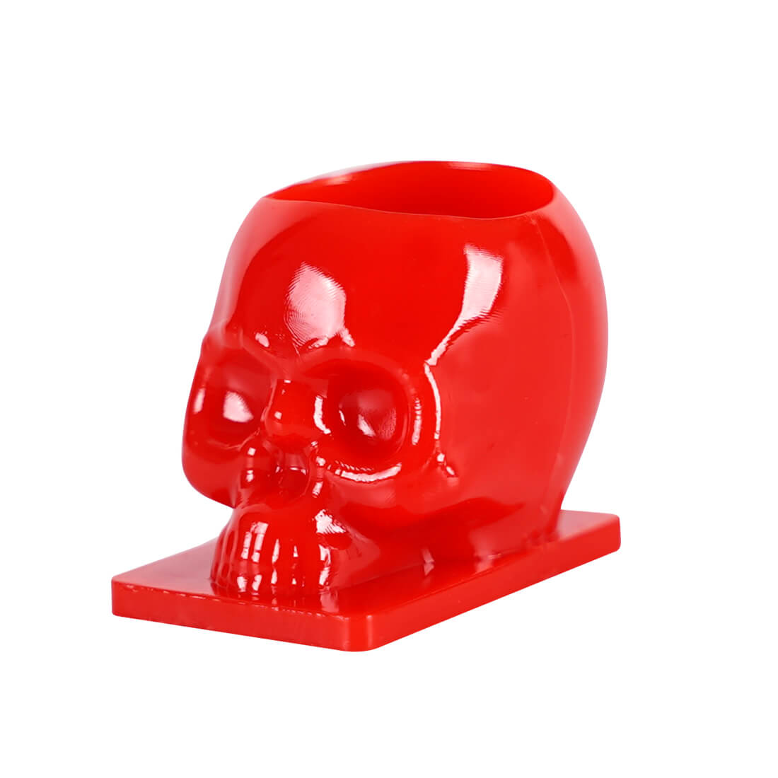 Tattoo Skull Ink Cup Pigment Cup with Base - 50PCS