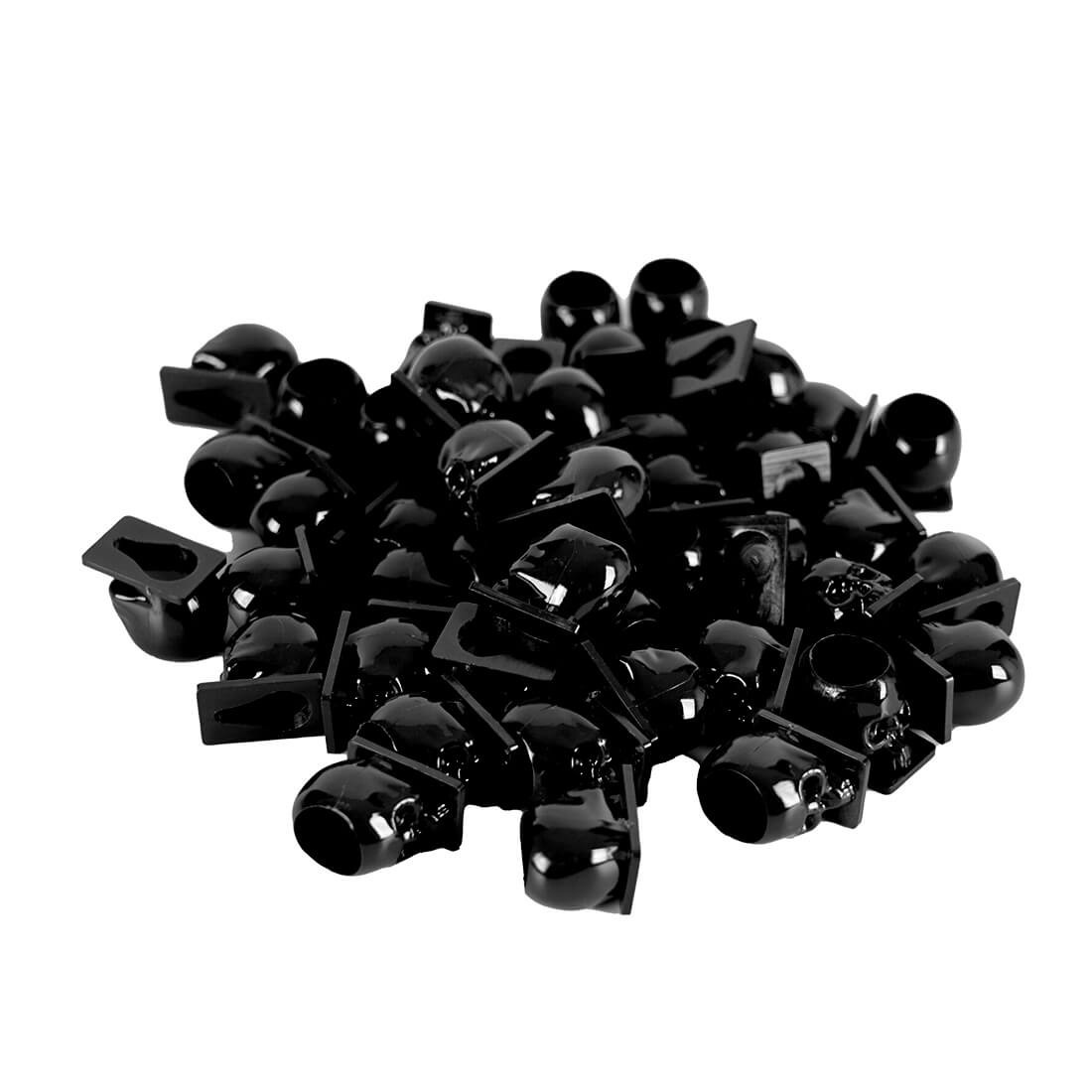 Tattoo Skull Ink Cup Pigment Cup with Base - 50PCS