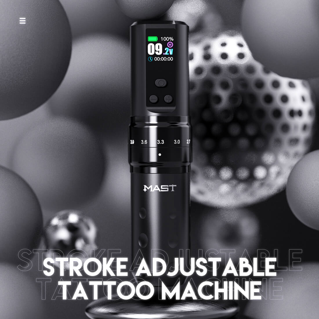 Mast Fold 2 Pro Wireless PMU Tattoo Pen Machine – Free Shipping