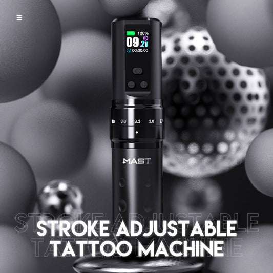 Mast Fold 2 Pro Wireless PMU Tattoo Pen Machine – Free Shipping