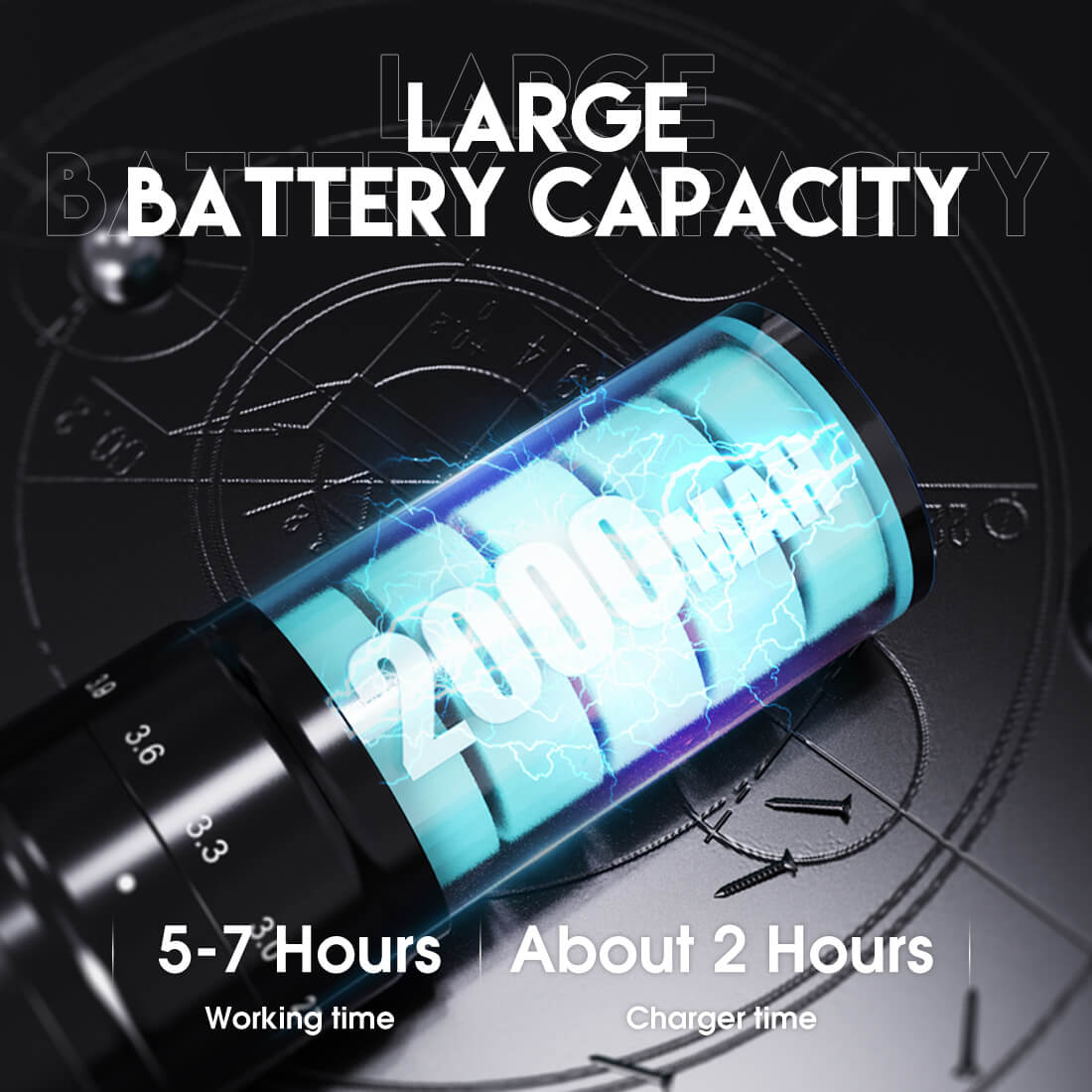 Mast Fold 2 Pro Wireless PMU Tattoo Pen Machine – Free Shipping