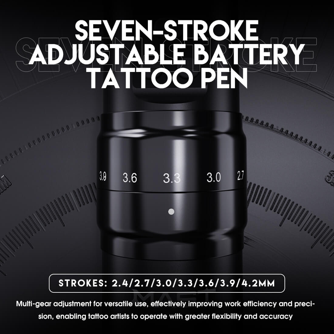 Mast Fold 2 Pro Wireless PMU Tattoo Pen Machine – Free Shipping