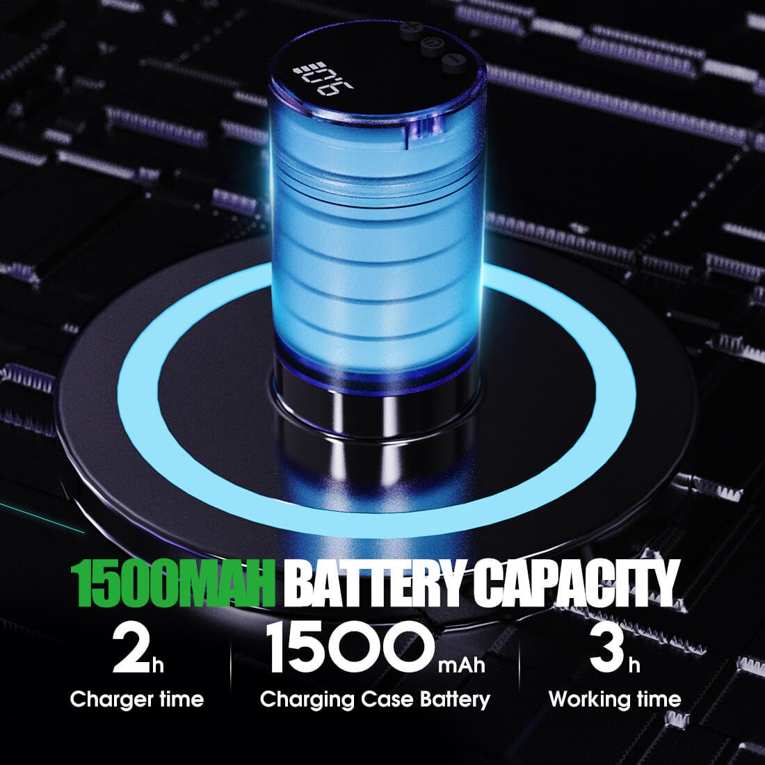 Dragonhawk Wireless Tattoo Pen Machine with 3.5MM Stroke | X3 Pro (2 Batteries ver.)